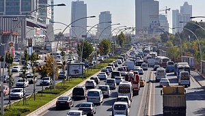 Ankara'da Araç Sayısı Hızla Artıyor