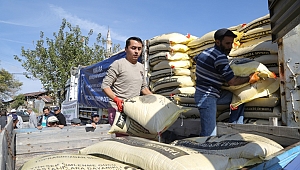 Ankaralı Çiftçilere Tohum Desteği