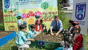Çiftçilik Eğitimi Küçük Yaşlarda Veriliyor