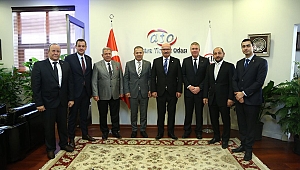 Kıbrıs Türk Sanayi Odası Heyeti Ankara'da Sanayi ve Ticaret Odalarını Ziyaret Etti