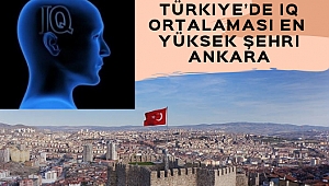 Türkiye’de IQ Ortalaması En Yüksek Şehri Ankara