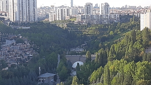 Ankara'nın en yeşil bölgesi, dikmen vadisi