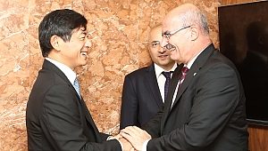 Ato Başkanı Baran Japonya Büyükelçisi İle Ekonomik Gelişmeleri Değerlendirdi