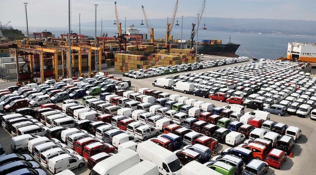 Ekimde en fazla ihracatı otomotiv endüstrisi gerçekleştirdi