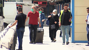 Otobüs terminallerinde dönüş yoğunluğu