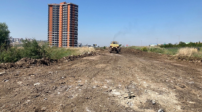 Keçiören ovacık yeni yollarla örülüyor