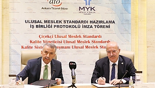 ATO ve MYK üç yeni meslek standardını belirledi
