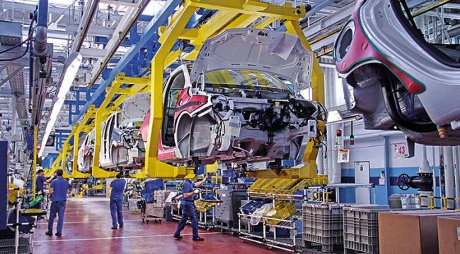 Otomotivden ağustosta 2.4 milyar dolarlık ihracat