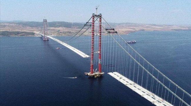 1915 Çanakkale Köprüsü'nde sona yaklaşılıyor