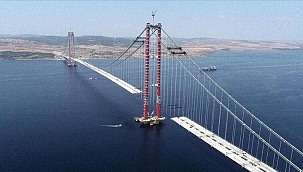 1915 Çanakkale Köprüsü'nde sona yaklaşılıyor