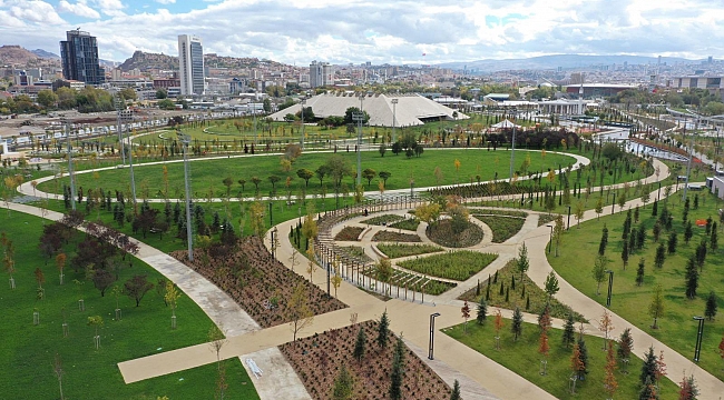 Ankara’nın merkezinde doğayla iç içe yaşam