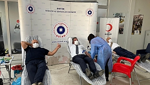 OSİAD ailesinden kan bağışı