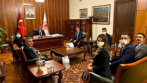 VMD, TBMM’de ziyaretlerde bulundu