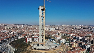 20 yıldır bitmeyen kule inşaatı yeniden başladı