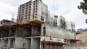 Mamak’ta binalar yükselmeye başladı