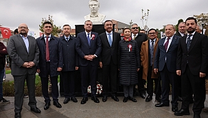 Ankara’da dünyaca ünlü Kırgız yazar Cengiz Aytmatov adına park açıldı