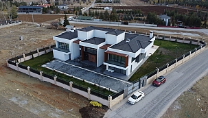 Ankara'da butik malikane konseptinde 2 katlı ultra lüks villa