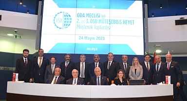 ASO 2. ve 3. OSB başkanı çağlayan güven tazeledi 