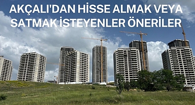Akçalı Kooperatifi uzmanı Gayrimenkul PR hisse alım satımına yönelik önerilerde bulundu