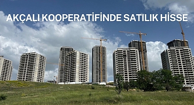 Akçalı Kooperatifinde daire getirili satılık hisse