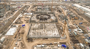 Akkuyu NGS'de 4'üncü reaktörün temel betonu atıldı