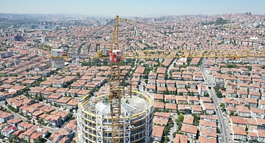 Ankara’nın en yüksek kulesi cumhuriyet kulesi için geri sayım