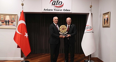 KKTC ekonomi ve enerji bakanı ATO’yu ziyaret etti