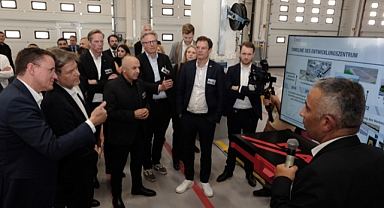 Almanya Ekonomi ve İklim Koruma Bakanı Robert Habeck Ankara’daki MAN fabrikasını ziyaret etti
