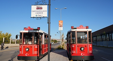 Gölbaşı’nın turizmine nostaljik tramvay katkısı