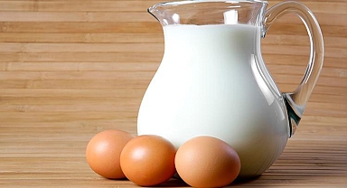 Aralıkta yumurta üretimi ve inek sütü miktarı arttı