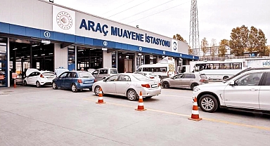Araç muayenede yeni dönem için düğmeye basıldı