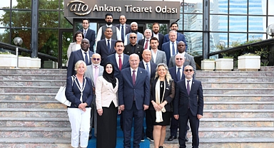 Birleşik krallık heyeti'nden ATO'ya ziyaret