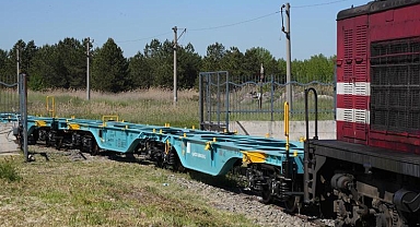 TÜRASAŞ'tan TCDD'ye 27 konteyner vagonu