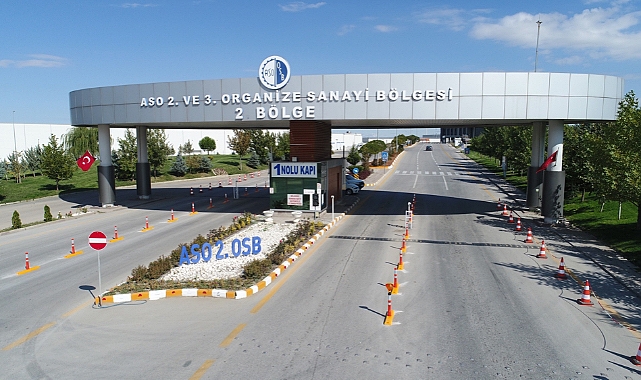 ASO 2.osb, yeşil organize sanayi bölgesi belgesi almaya hak kazandı