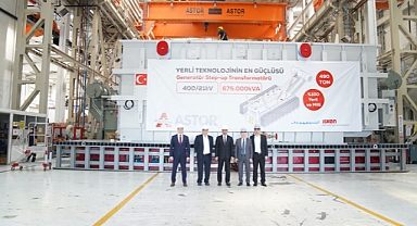 Astor Enerji 675 mva gücünde transformatör üretti