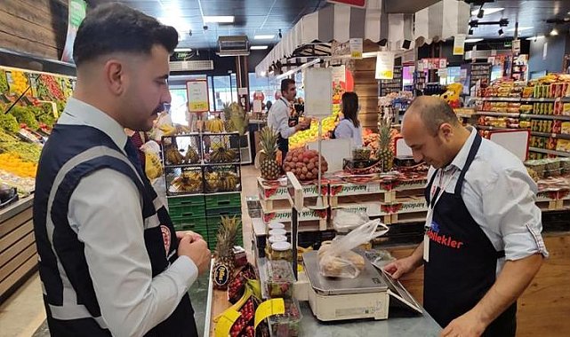 Ticaret Bakanlığı marketleri denetledi