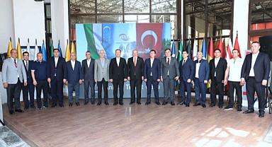 Özbekistan Navoi bölgesi valisi Tursunov, ATO’yu ziyaret etti