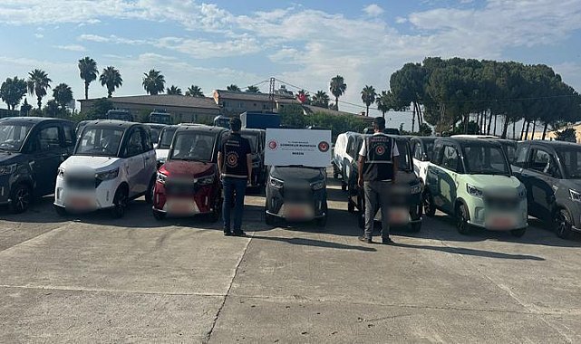 Ticaret Bakanlığı kaçak araçları yakaladı
