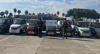 Ticaret Bakanlığı kaçak araçları yakaladı