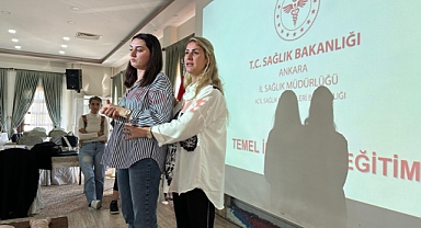 Sincan Belediyesi personellerine ilk yardım eğitimi