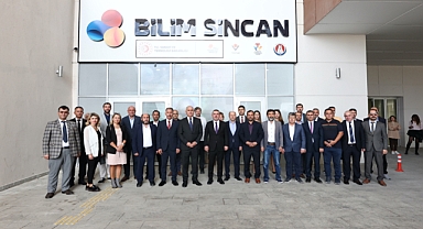 Sincan Bilim merkezini okul müdürleri ziyaret etti