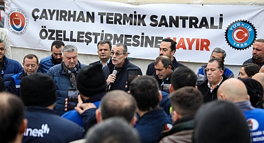Başkan Eskicioğlu’ndan Çayırhan’daki madencilere destek