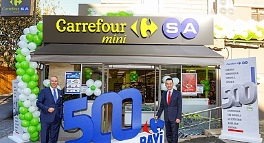 CarrefourSA 500 bayiye ulaştı