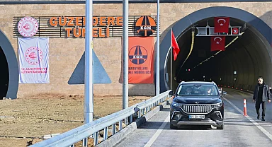 Güzeldere Tüneli ile o virajlar tarih oldu!