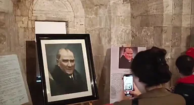 Tarihi portre Anıtkabir'de sergileniyor