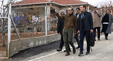 Başkan Erdal Beşikcioğlu'nda Fevziye köyüne ziyaret