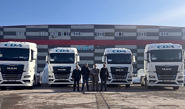 CDA Lojistik yeni araç yatırımında ‘MAN’ dedi