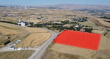 İncek'te göl manzaralı karma konut projesi yapılabilecek 30 dönüm arsa