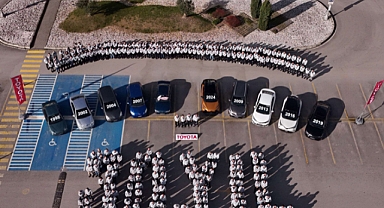 Toyota Otomotiv Sanayi Türkiye 30 yıldır dünyaya üstün kaliteli otomobiller üretiyor
