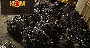 15 Kişi Yasa Dışı Yedek Parça Ticareti Yaparken Yakalandı